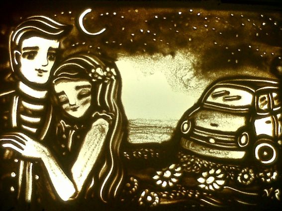 Art Painted Sand