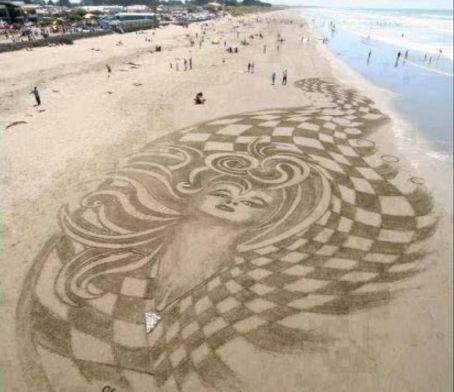 Art Painted Sand