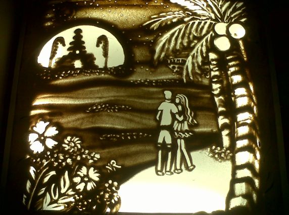 Art Painted Sand