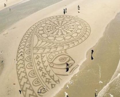 Art Painted Sand