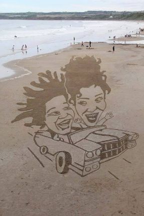 Art Painted Sand