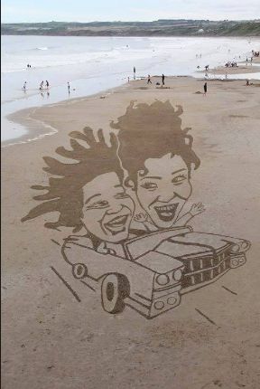 Art Painted Sand