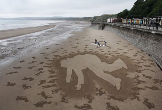 Art Painted Sand