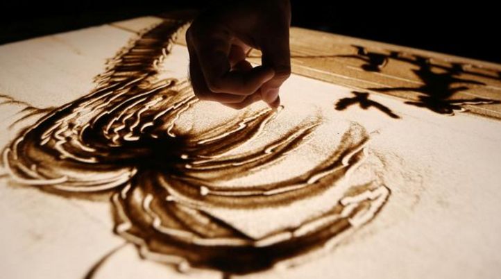 Art Painted Sand