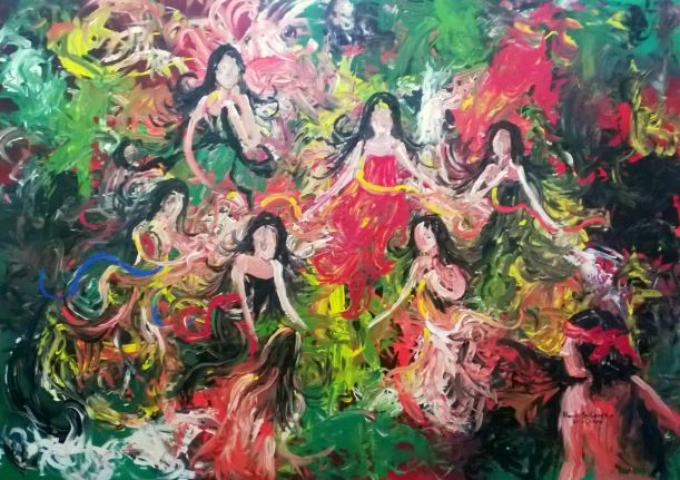 amazing art abstract painting