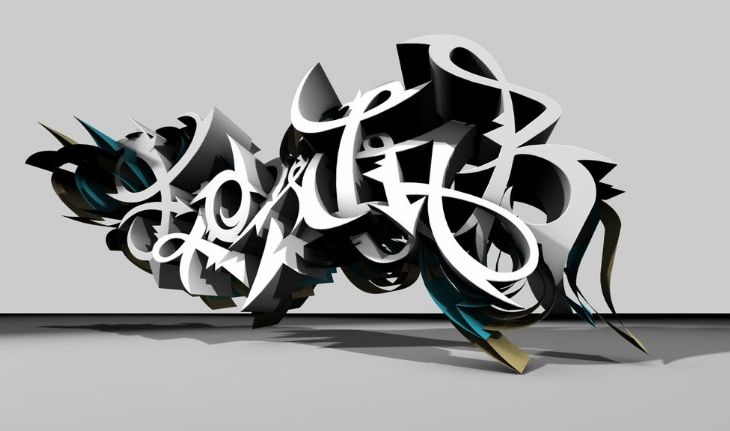 New Design Costum Graffiti Name