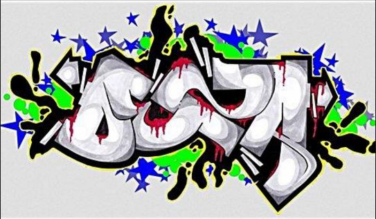 New Design Costum Graffiti Name