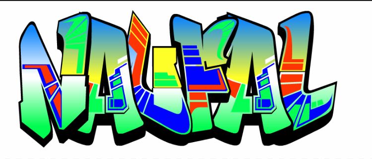 New Design Costum Graffiti Name