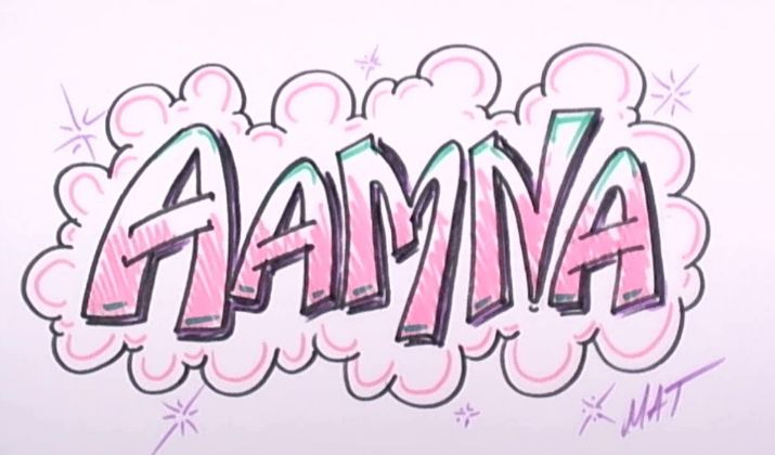 New Design Costum Graffiti Name