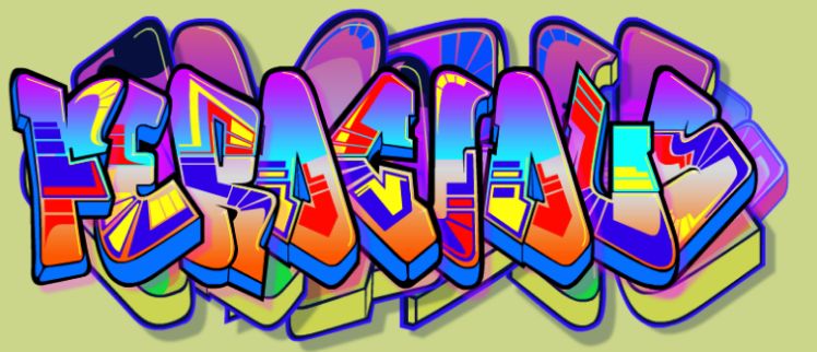 New Design Costum Graffiti Name