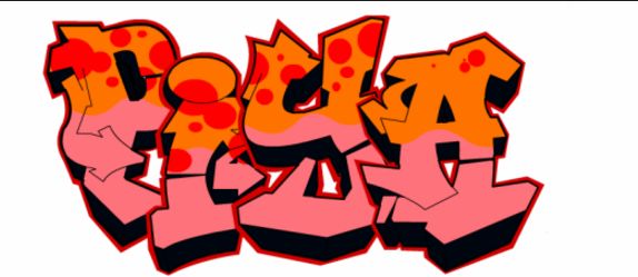 New Design Costum Graffiti Name