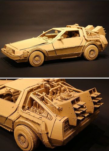 new make cardboard craft