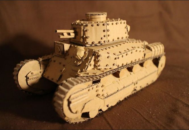 new make cardboard craft