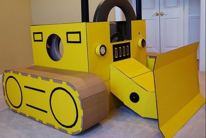 new make cardboard craft