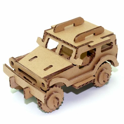 new make cardboard craft