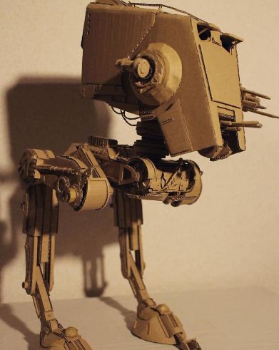 new make cardboard craft