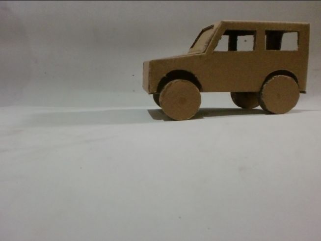 new make cardboard craft
