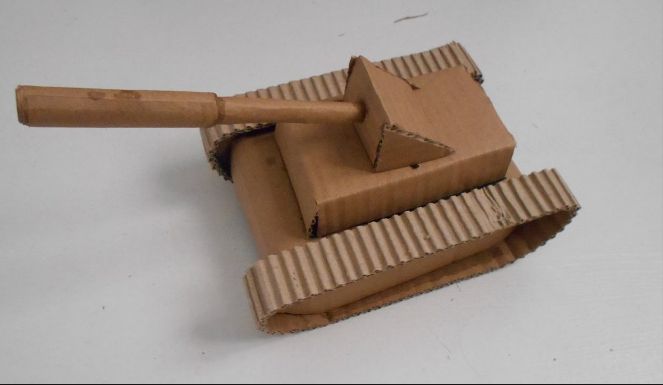 new make cardboard craft