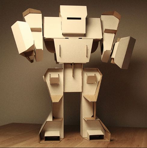 new make cardboard craft