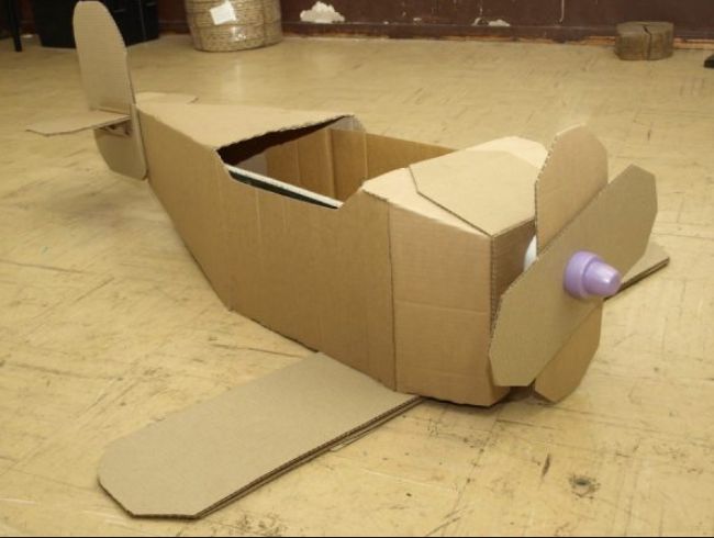 new make cardboard craft