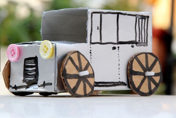 new make cardboard craft