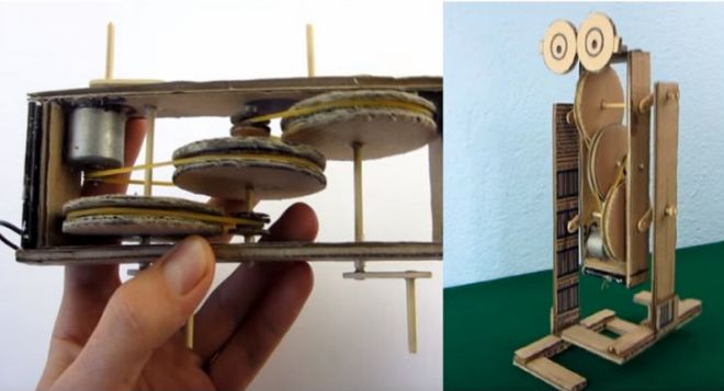 new make cardboard craft
