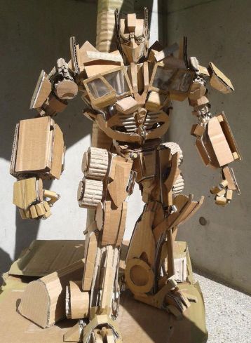 new make cardboard craft