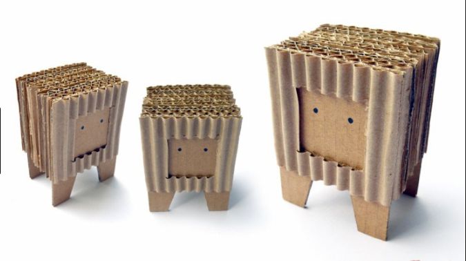 new make cardboard craft