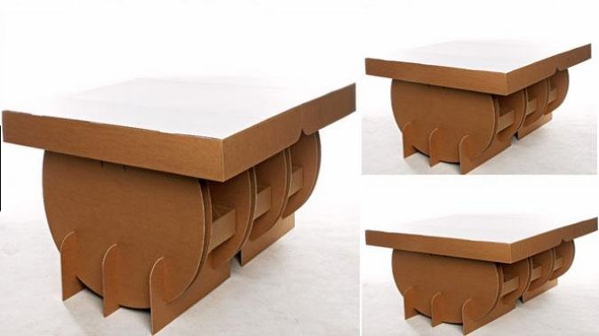 new make cardboard craft