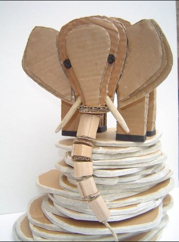 new make cardboard craft