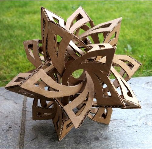 new make cardboard craft