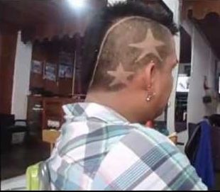 new latest hairstyle stik model