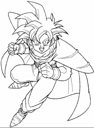drawing easy goku and friends