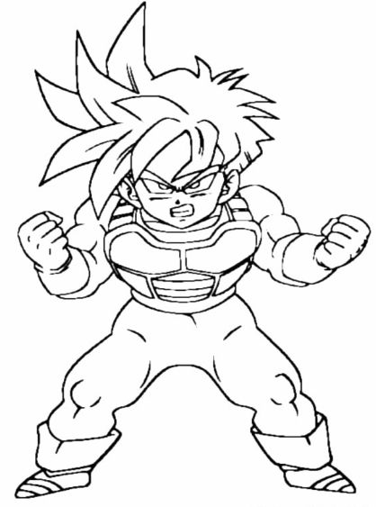 drawing easy goku and friends