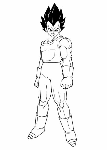 drawing easy goku and friends
