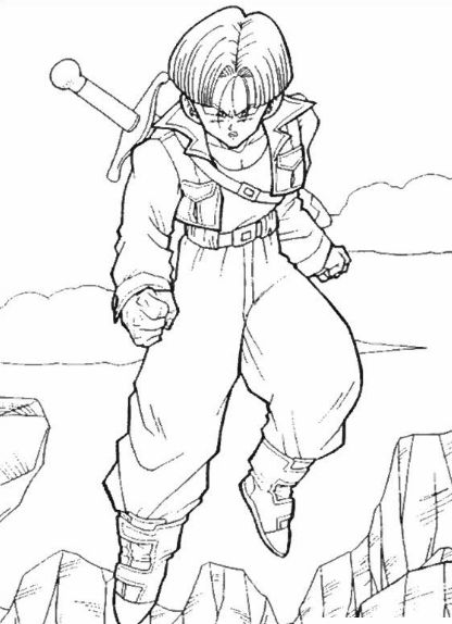 drawing easy goku and friends