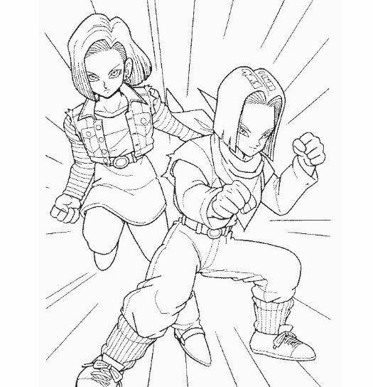 drawing easy goku and friends