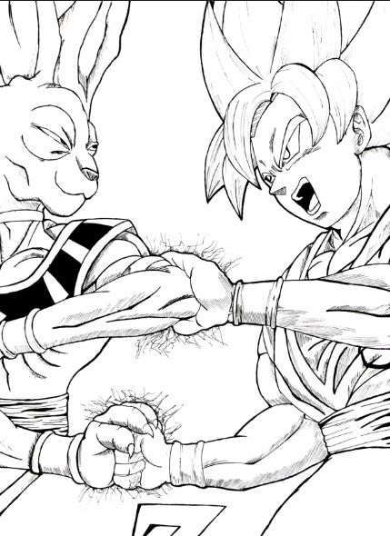 drawing easy goku and friends