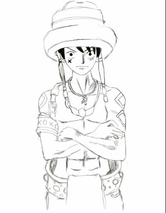 drawing easy lufi and friends