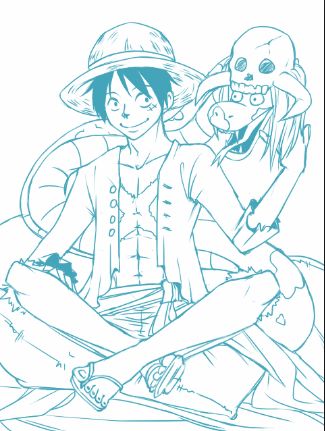 drawing easy lufi and friends