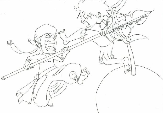 drawing easy lufi and friends