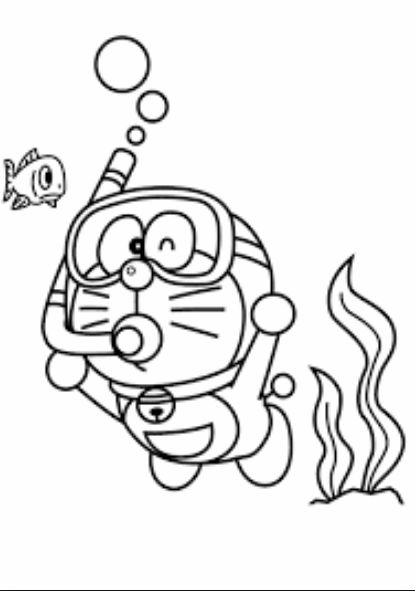 drawing easy nobita and friends