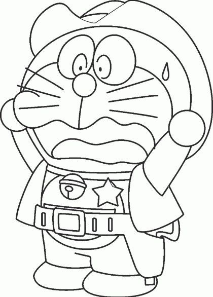 drawing easy nobita and friends
