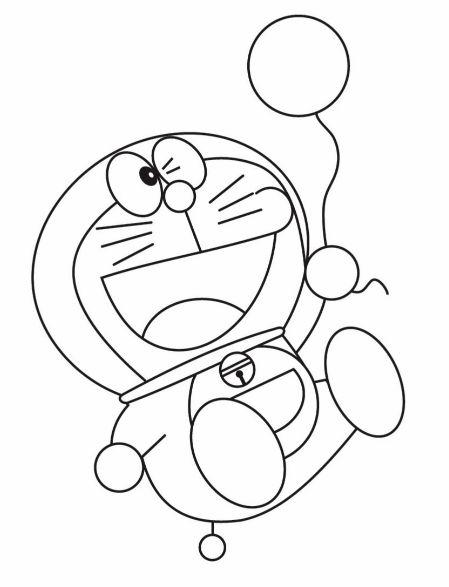drawing easy nobita and friends