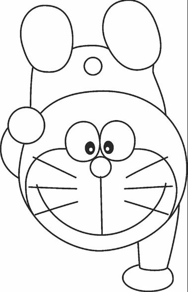 drawing easy nobita and friends