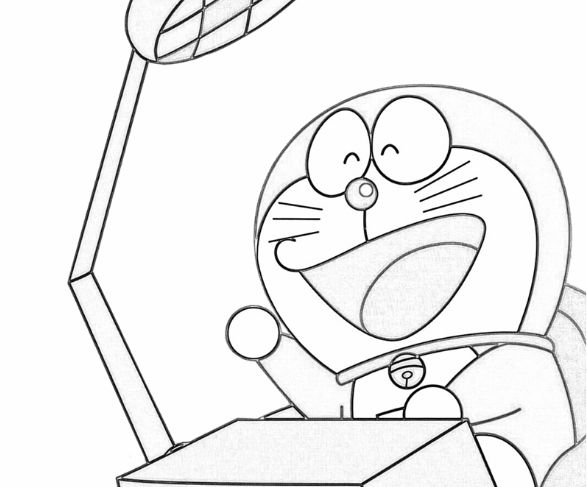 drawing easy nobita and friends