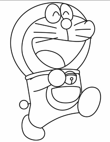 drawing easy nobita and friends