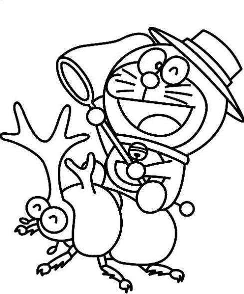 drawing easy nobita and friends