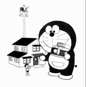 drawing easy nobita and friends