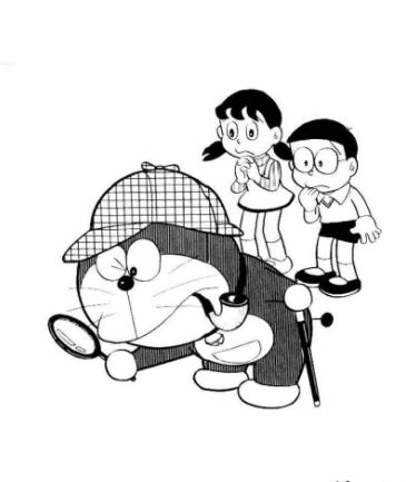 drawing easy nobita and friends